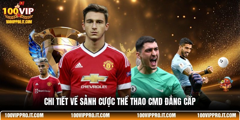 Chi tiết về sảnh cược thể thao CMD đẳng cấp