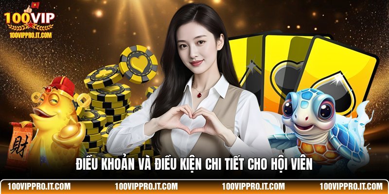 Điều khoản và điều kiện chi tiết cho hội viên